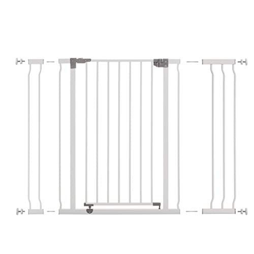 Dreambaby - Pressure Mounted Baby Gate, Auto Close Safety Gate, Fits 29.5-43.5" Wide, 36.5" Tall, Perfect for Babies and Pets - White