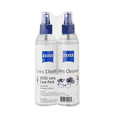 Zeiss Lens Care Pack - 2 - 8 Ounce Bottles of Lens Cleaner, 2 Microfiber Cleaning Cloths