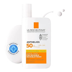 La Roche-Posay Anthelios Face Sunscreen & BUNDLE, Broad Spectrum UVA-UVB Sun Protection for all Skin Types, Lightweight, Non-Greasy Texture, Non-Comedogenic, Water Resistant, Fragrance Free