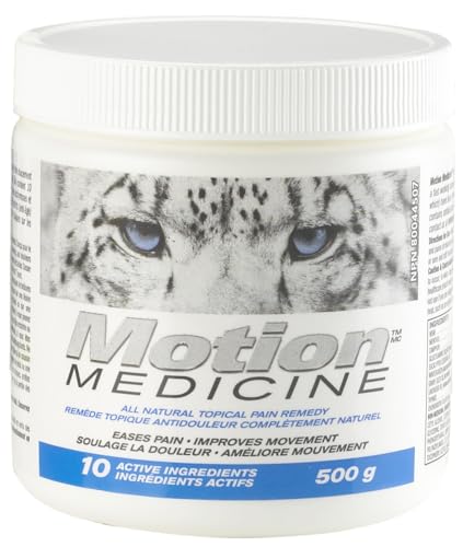 Motion Medicine Topical Remedy 500 Gram - Relieve Knee, Back, Muscle, Neck,Shoulder Pain