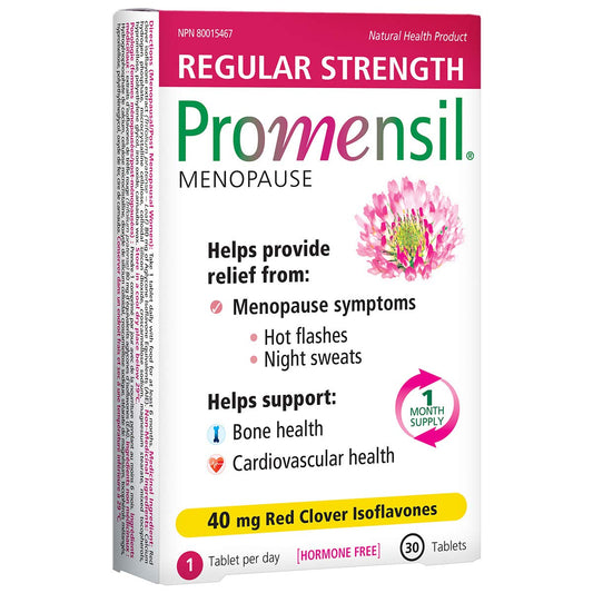 Promensil Menopause, Regular Strength 40mg, 30 count pack