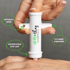 BUG BITE THING Suction Tool, Poison Remover - Bug Bites and Bee/Wasp Stings, Natural Insect Bite Relief, Chemical Free - White/Single