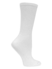 Dr. Scholl's Women's Diabetes & Circulator Socks - 4 & 6 Pair Packs - Non-Binding Comfort and Moisture Management, White 2, 8-12