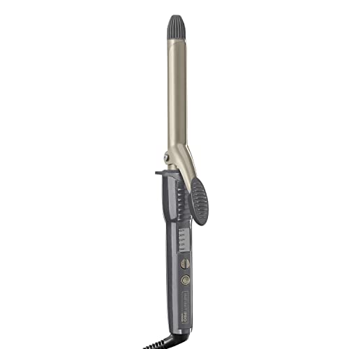 Conair Infiniti Pro Nano Tourmaline Ceramic Curling Iron (3/4"), 1 Count, Black/Silver, CD106NN