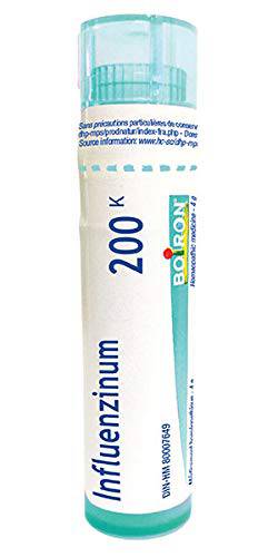 Boiron Influenzinum 200k (2023/2024), Homeopathic medicine, 80 Pellets Multi Dose Tube