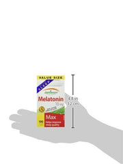 Melatonin Maximum Strength Timed Release Dual Action Bi-Layer Caplets, 10 mg Value Pack - Zecoya