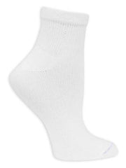 Dr. Scholl's Women's Diabetes & Circulator Socks - 4 & 6 Pair Packs - Non-binding Comfort and Moisture Management, White, 8-12