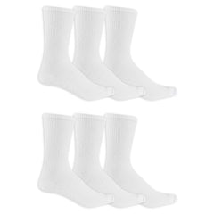 Dr. Scholl's Unisex Men's and Women's Diabetes & Circulator Socks - 1 Pair Pack - Unisex Non-Binding Moisture Management, White, 7-12