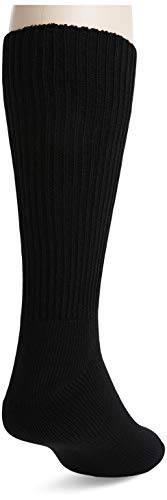 Comfort Sock low rise 65206 Quite Possibly The Most Comfortable Sock You Will Ever Wear-Diabetic Foot Care, Black, Large