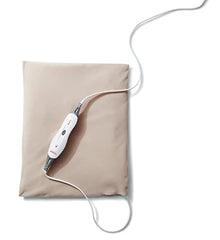 Sunbeam Moist and Dry Heating Pad, 3-Heat Settings, Standard Size, Beige