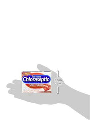 Chloraseptic Fast Acting Sore Throat Lozenges with Soothing Liquid Centre, Cherry Flavour, 15 Lozenges