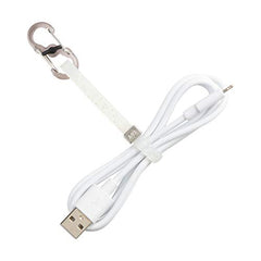 Nite Ize Cinch-A-Lot Mini Stretch Strap, Adjustable Slider and Strap Holds Earbuds Cases, Hand Sanitizer and Lip Balm, White Sparkle