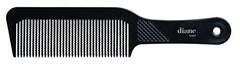 Diane D7024 9.5 FLAT TOP CLIPPR COMB BLK, 1 Count (Pack of 1)