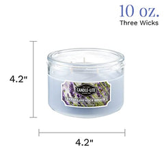 Candle Lite 1879-404 Fresh Lavender Breeze