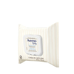 Aveeno Baby Baby Wipes for Sensitive Skin, Unscented Hand and Face, 25 Count