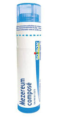 Boiron Mezereum Compose, Homeopathic medicine for the relief of cold sores. 3 Tubes