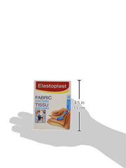 Elastoplast Flexible Fabric Bandages, 40 Strips, Assorted Sizes, beige | Extra Flexible | Adapts to all your movements | Strong Adhesion | Breathable Material | Water-repellent | Bacteria Shield | Latex Free