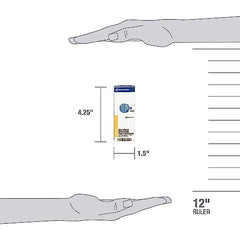 First Aid Only Fae-3010: Sc Refill 1"X3" Blue Metal Detectable Bandages, 25