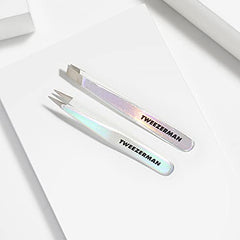 Tweezerman Winter Frost Micro Mini Slant & Point Tweezer Set