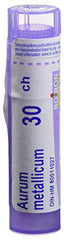 Aurum Metallicum 30ch,Boiron Homeopathic Medicine, Multi Dose Tube