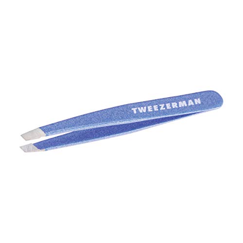 Tweezerman Mini Slant Tweezer Granite Sky, 1 Count (1248-GSR)