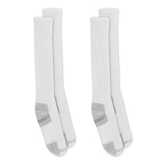 Dr. Scholl's Women's Advanced Relief Blisterguard Socks - 2 & 3 Pair Packs - Non-Binding Cushioned Moisture Management, White - Knee High (2 Pairs), 4-10