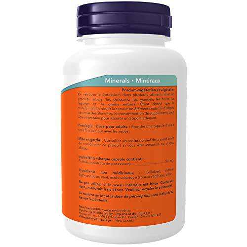 Now Foods Potassium Citrate 99mg 180cap