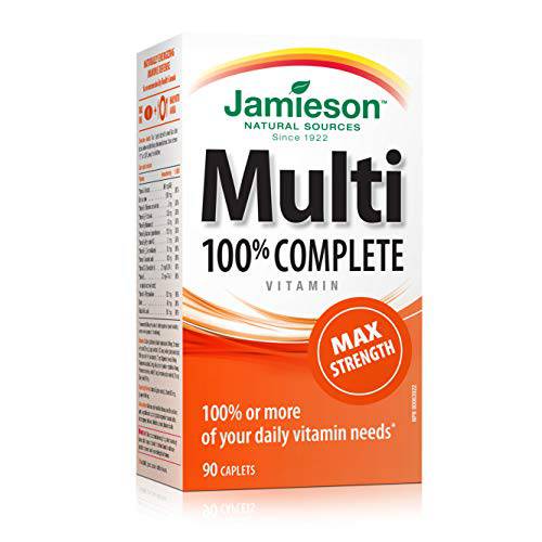 100% Complete Multivitamin Max Strength Caplets - Zecoya