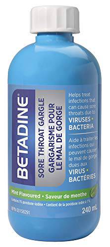 Betadine Sore Throat Gargle, 240ml