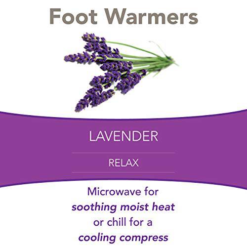 Bed Buddy Foot Warmers Aromatherapy, Purple. Lavender Scent