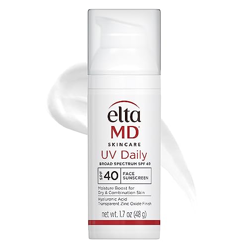 EltaMD UV Daily Broad-Spectrum SPF 40 Moisturizing Facial Sunscreen, 1.7 oz