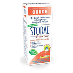 Boiron Stodal Adult Sugar Free, 200ml, Homeopathic Medicine for Dry & Wet Cough