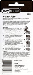 EZY DOSE pill crusher and Grinder, Crushes Pills, Tablets, Stainless Steel Blade, Removable Drinking Cup 1 count