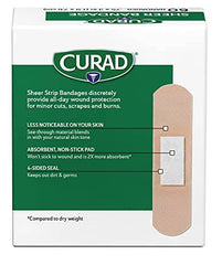 Curad Sheer Assorted Sizes (Pack of 4)