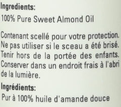 Aromalife Almond Oil, Cold-Pressed, 125-Milliliter