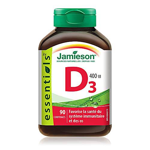 Jamieson Vitamin D3 400 IU, 90 Count (Pack of 1)