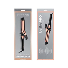 Conair Infinitipro Rose Gold Titanium Curling Iron, 1 1/4-Inch