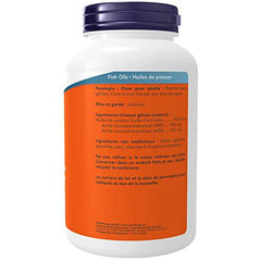 NOW Supplements Omega-3 1,000mg Softgels, 200 Count