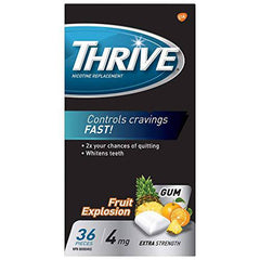 Thrive Gum 4mg Extra Strength Nicotine Replacement