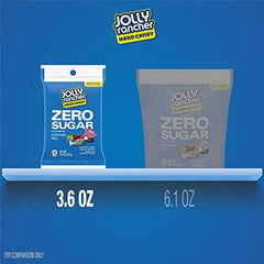 JOLLY RANCHER Zero Sugar Assorted Fruit Flavored Sugar Free Candy, 3.6 Ounce