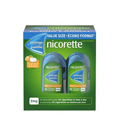 Nicorette Lozenges Nicotine Quit Smoking Aid, Fruit Flavour - 2mg, 160 count