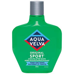 Aqua Velva After Shave for Men, Aftershave Balm Soothes, Cools, and Refreshes Skin, Original Sport, 235 ml