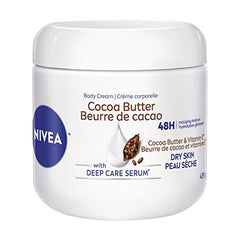 NIVEA Cocoa Butter 48H Deep Moisture Body Cream, 439g