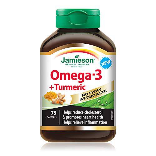 No Fishy Aftertaste Omega-3 + Turmeric