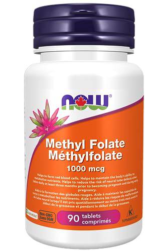 Now Methyl Folate 1000mcg 90tab