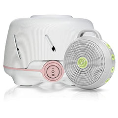 Marpac Yogasleep Sweet Dreams Baby Gift Set Dohm Pink + Hushh Portable Travel White Noise Sound Machine