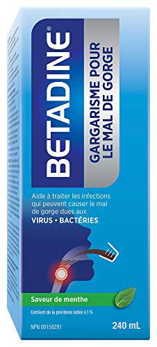 Betadine Sore Throat Gargle, 240ml