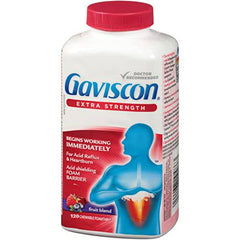 Gaviscon Extra Strength Chewable Foamtabs Fruit Blend