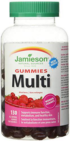 Jamieson Multivitamin Gummies for Women NEW 130 Gummies