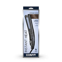 Conair Instant Heat Ceramic Straightener; 3/4-inch; Black, 1 Count